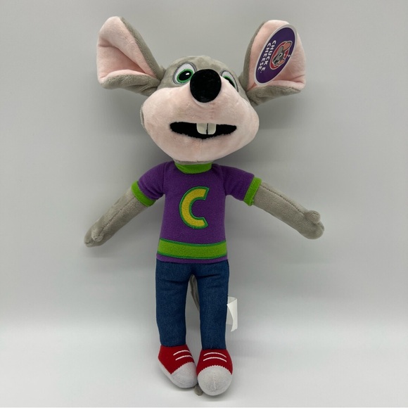 Chuck E Cheese Other - Official Chuck E Cheese Mouse Collectors Soft Plush Toy NWT (READ)